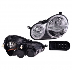 Faro Izquierdo Volkswagen Polo P/Halogeno 2007 Depo