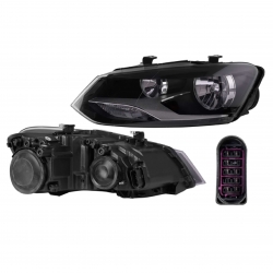 Faro Izq Volkswagen Vento Doble As P/Halogeno 2022 Depo