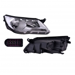 Faro Derecho Volkswagen Tiguan P/Halogeno 2011 Depo
