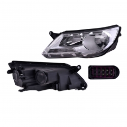 Faro Izquierdo Volkswagen Tiguan P/Halogeno 2011 Depo