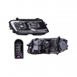 Faro Der Volkswagen Tiguan Eu C/Motor 8 Pin 2020 2021 Depo