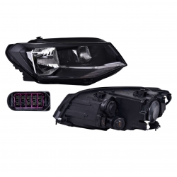 Faro Der Volkswagen Caddy P/Carga Elec C/Motor 2020 Depo