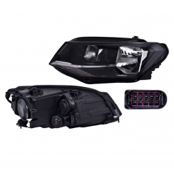 Faro Izq Volkswagen Caddy P/Carga Elec C/Motor 2020 Depo