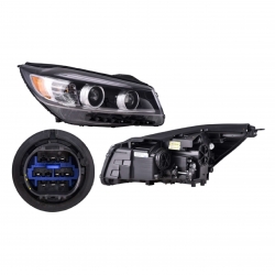 Faro Derecho P/Kia Sorento C/Leds 2016 2017 2018 Depo