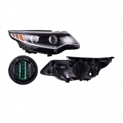 Faro Der P/Kia Optima P/Halogeno C/Luz De Dia 2018 Depo