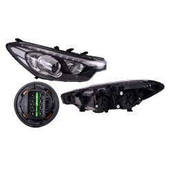 Faro Derecho P/Kia Forte C/Leds 2016 Depo