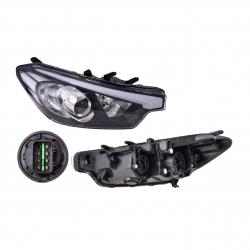 Faro Derecho P/Kia Forte Elec 2016 Depo