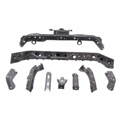 Marco Radiador Ns Tiida 07-18 Completo