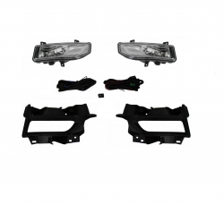 Kit Faro Aux C/Cables C/Rejillas Negras C/Focos Nissan Versa 2020 2022