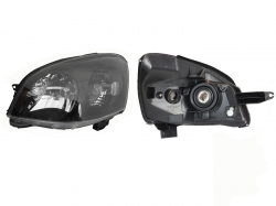 Par De Faros F/Negro Chevy C3 2009-2010-2011-2012 Opt