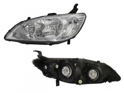 Par De Faros Civic 2004-2005 Opt