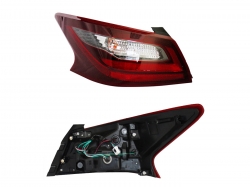 Par Calaevras Ext Altima 2017-2018 Oscura Rojo/Humo Opt