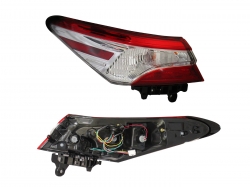 Par Calaveras Ext Camry 2018-19-2020 Clara Rojo/Blanco Opt