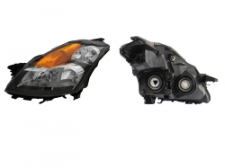 Par Faros Altima Sedan 2009 Fondo/Cromado Direcc/Ambar Opt