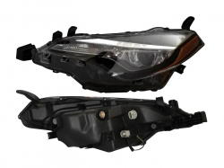 Par Faros Corolla Le 2017-2018 F/Negro Mica/Ambar Led Opt