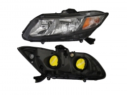 Par Faros Civic Coupe 2013 F/Negro Mica/Ambar Opt