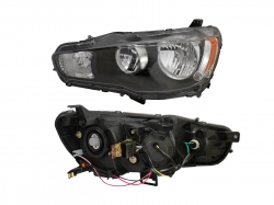 Par Faros Lancer 2014-2015-2016 F/Negro Mica/Ambar Opt