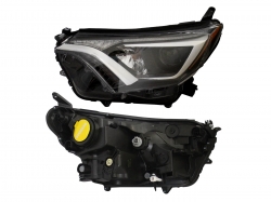 Par Faros Rav4 2016-2017-2018 F/Negro Mica/Ambar Opt