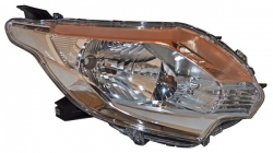 Faro Mitsubishi Pu L200 2016-2017-2018-2019 Fondo Cromado Tyc Der 285