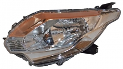 Faro Mitsubishi Pu L200 2016-2017-2018-2019 Fondo Cromado Tyc Izq 285