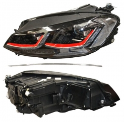 Faro Golf Gti 2018 2019 2020 Leds 842 230526 Izq