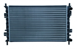 Radiador Fiesta 2008-2009-2010/ Ecosport 03-12 Std L4 1.6L/ 2.0L Con/ Sin A/A 14 1/5X 22 Aluminio Mecanico Cn 678 892 Mvp