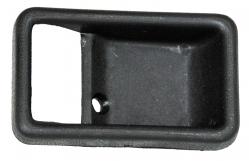 Par Manijas Int Tsuru Ii 1990-1991 Negra Bisel Plastico Ald