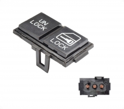 Control Electrico Cv Cavalier 83-90/Celebrity 82-90  Bk Century 85-89  Cv Camaro 82-92/Corvette 84-85  De Seguro 3 Pins 2 Teclas Negro 12Vcc Tipo Orig