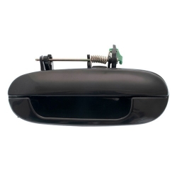 Manija Exterior Cv Trail Blazer  Gm Envoy  Od Bravada  Bk Rainier 02-09  Iz Ascender 03-08  2 Tornillos Lisa Para Pintar Negra Plastico Hushan