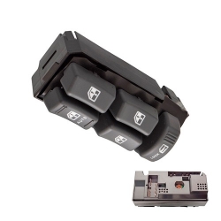 Control Electrico Cv Cheyenne/Silverado 95-98/Suburban/Tahoe 95-99/Blazer (S10) 95-04  Gm Sierra 95-98/Yukon 95-99  De Elevador 17 Pins 5 Teclas Gris 