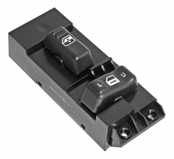 Control Electrico Cv Cheyenne/Silverado/Pick Up  Gm Sierra 99-02  De Elevador 12 Pins 2 Teclas Negro 12Vcc Tipo Original