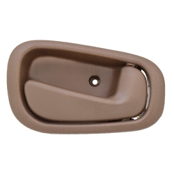 Manija Interior Ty Corolla  Cv Geo Prizm 98-02  Sin Hoyo Para Seguro Cafe Plastico Hushan