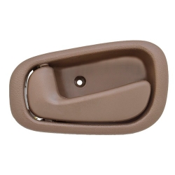 Manija Interior Ty Corolla  Cv Geo Prizm 98-02  Sin Hoyo Para Seguro Cafe Plastico Hushan