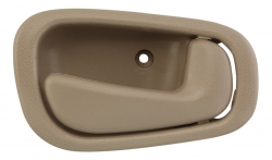 Manija Interior Ty Corolla  Cv Geo Prizm 98-02  Sin Hoyo Para Seguro Beige Plastico Hushan