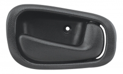Manija Interior Ty Corolla  Cv Geo Prizm 98-02  Sin Hoyo Para Seguro Negro Plastico Hushan