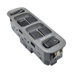 Control Electrico Cv Tracker 99-07  Sz Grand Vitara 99-05  De Elevador 10 Pins 6 Teclas Negro/Gris 12Vcc Manijauto