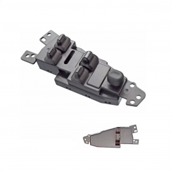 Control Electrico Cr 300M 99-04/Concorde  Dg Intrepid 98-04/Stratus 01-06  Cr Sebring 01-04/Cirrus 01-06  De Elevador 11 Pins 5 Teclas Negro 12Vcc Cub