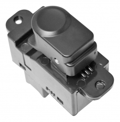 Control Electrico Hy Accent  Dg Attitude 12-14  De Elevador 5 Pins 1 Tecla Negro 12Vcc Manijauto