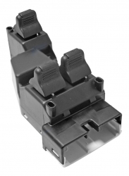 Control Electrico Dg Ram 94-01/Dakota 97-03  De Elevador 10 Pins 3 Teclas Negro 12Vcc Tipo Original