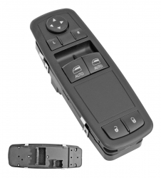 Control Electrico Dg Ram Regular Cab 13-18  De Elevador 3 Pins 6 Teclas Negro 12Vcc