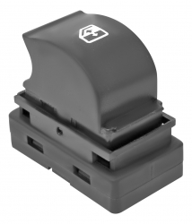 Control Electrico Ft Palio 05-16/Uno 10-18/Strada 05-14  Dg Vision 15-18/Ram 700 15-20  De Elevador 4 Pins 1 Tecla Negro 12Vcc Manijauto