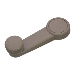 Manija De Elevar Fd Fiesta 97-10/Ka 01-08/Ikon 01-15/Focus 00-11/Ecosport 04-12/Courier 01-12/Figo 16-20/Ranger 13-20  Perilla Beige Plastico Beige Hu