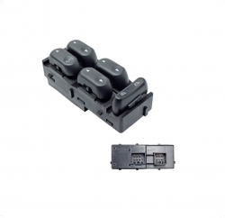 Control Electrico Fd Explorer/Taurus  Mr Sable 02-05  De Elevador 12 Pins 5 Teclas Negro 12Vcc Tipo Original