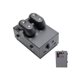 Control Electrico Fd F-150/F-250/Lobo 04-08  De Elevador 6 Pins 2 Teclas Negro 12Vcc Cub