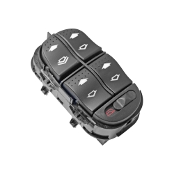 Control Electrico Fd Focus 05-07  De Elevador 15 Pins 5 Teclas Negro 12Vcc Manijauto