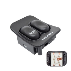 Control Electrico Fd Ranger 95-04  Mz B2000/B2200 98-04  De Elevador 6 Pins 2 Teclas Negro 12Vcc Manijauto