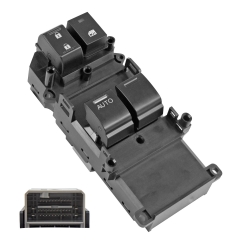 Control Electrico Hd Accord 2P Coupe 08-12  De Puerta 37 Pins 4 Teclas Negro 12Vcc Manijauto Delantero Izquierdo