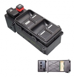Control Electrico Hd Accord Sedan Dx/Lx 03-07/Odyssey 05-10  De Elevador 23 Pins 6 Teclas Negro No Aplica P/Alarma C/Vidrios Automaticos 12Vcc Manijau