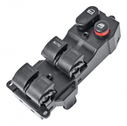 Control Electrico Hd Fit 07-08  De Elevador 23 Pins 6 Teclas Negro 12Vcc Manijauto