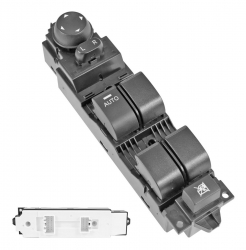 Control Electrico Mz 3 10-13  De Elevador 26 Pins 5 Teclas Negro 12Vcc Manijauto Delantero Izquierdo